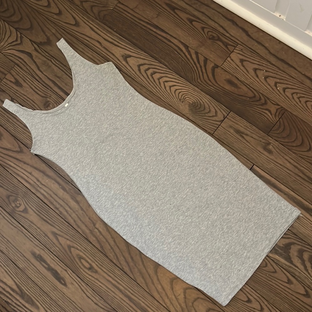 Basic grey summer dress! Size XS! Cotton blend!